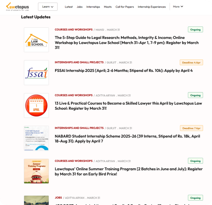 Lawctopus screenshot